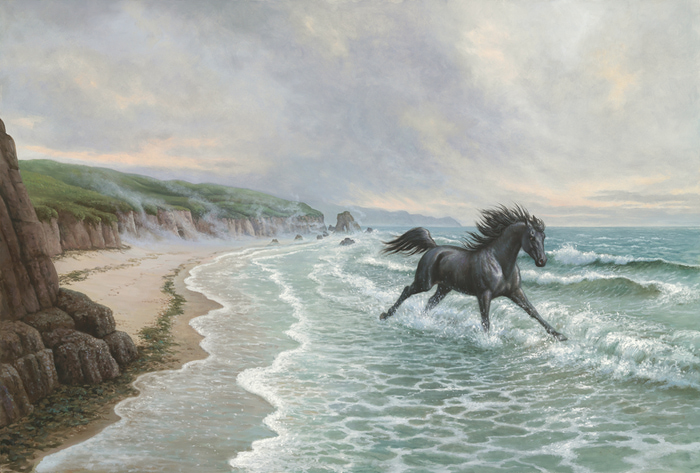 AH005_The Black Stallion Horse (700x473, 240Kb)