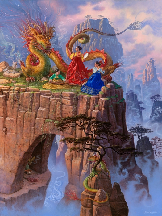 Dragon Serenade (525x700, 328Kb)