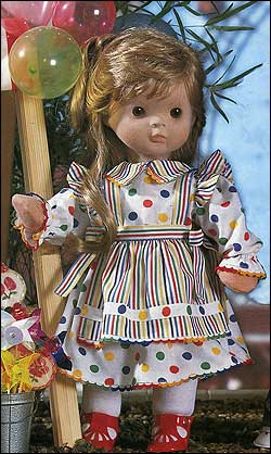 Выкройка Burda (Бурда) 7336 — Платье для куклы