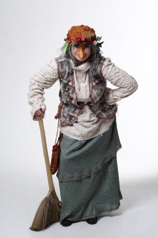 Новогодний костюм Бабы-Яги своими руками