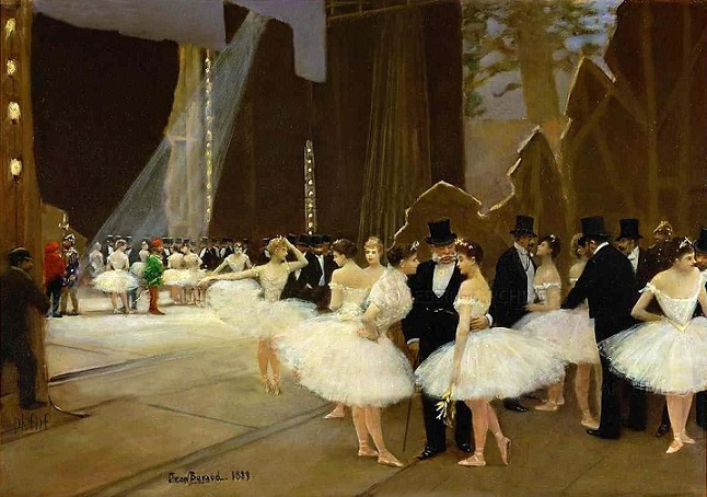 In the Wings at the Opera House,1889 (646x454, 290Kb)