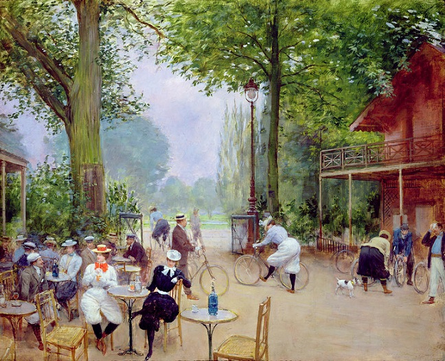 Le Chalet du Cycle au Bois de Boulogne,c.1900 (648x526, 506Kb)