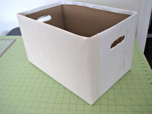 Как пошить коробку для хранения вещей из ткани: инструкции и советы