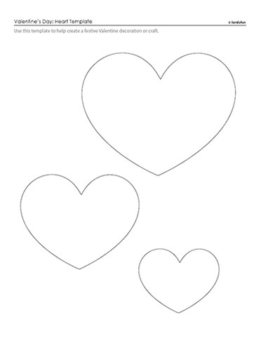 felt gingerbread hearts pattern    /4507075_valentines_day_heart_template (372x482, 10Kb)