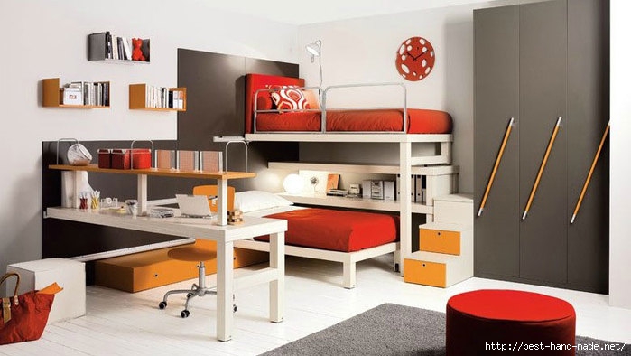 Tumidei-Shared-Kids-Room-Red-brown-theme-bedroom (700x394, 149Kb)