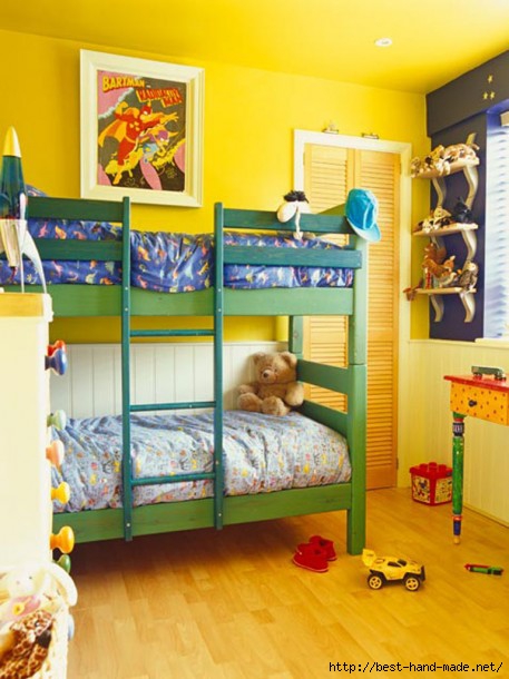 Vibrant-Yellow-Shared-Kids-Bedroom-457x610 (457x610, 157Kb)