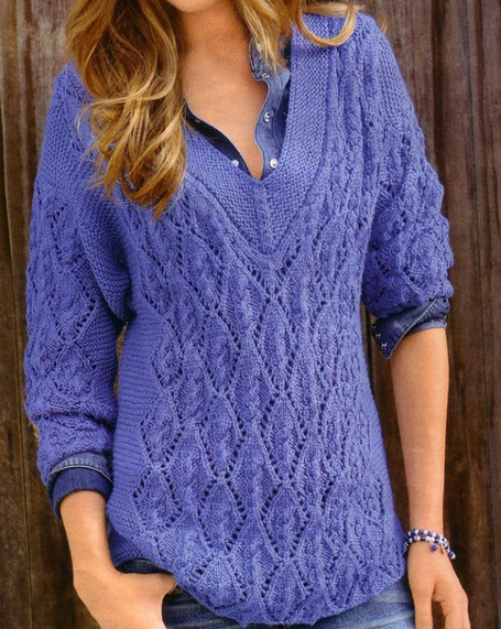Пуловер женский вязаный спицами/4683827_20121127_204052 (455x571, 305Kb)