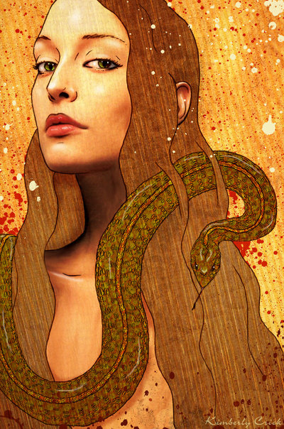 Eve_and_the_Serpent_by_enchantedgal (400x604, 122Kb)