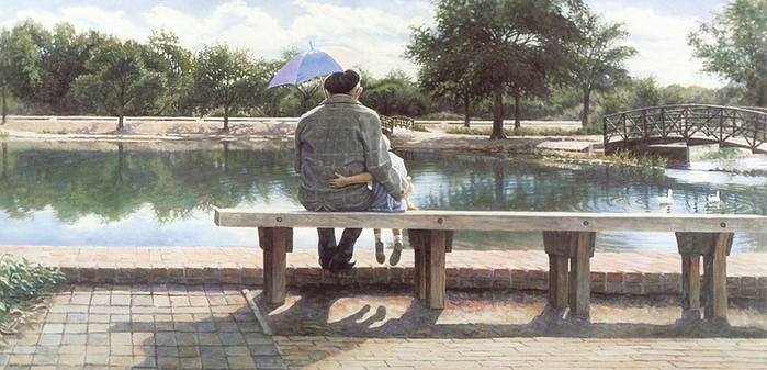 077. Watching the Water (700x337, 176Kb)