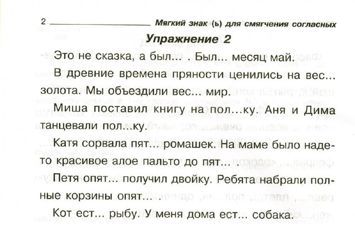 Рабочая программа по русскому языку. 1-й класс