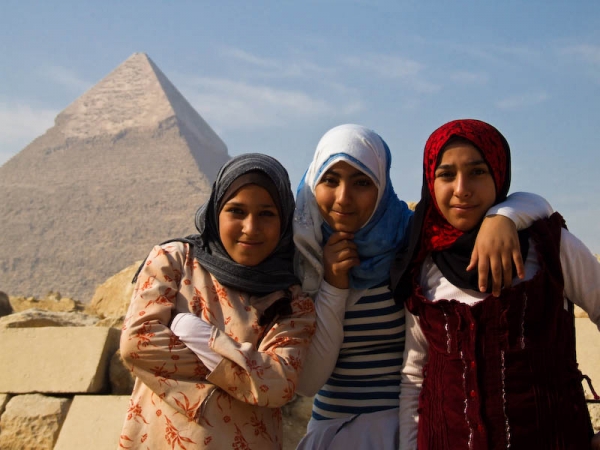 Фото местных жителей египта