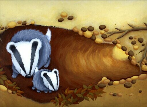 8.32195.512.underground badger (512x374, 115Kb)