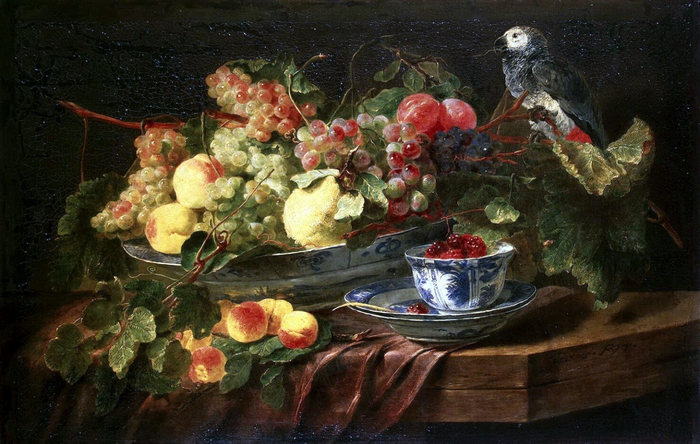 4000579_FYT_Jan_Still_Life_With_Fruits_And_Parrot (700x444, 282Kb)