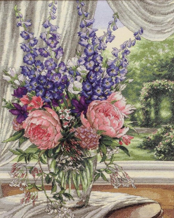 Stitchart-Peonies-Delphiniums0 (557x700, 263Kb)