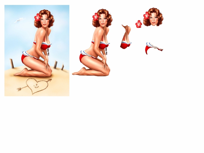pin up maillot rouge (700x525, 83Kb)