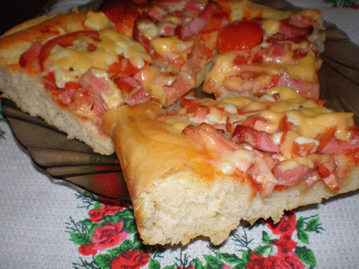 Пицца С Мягким Тестом С Фото