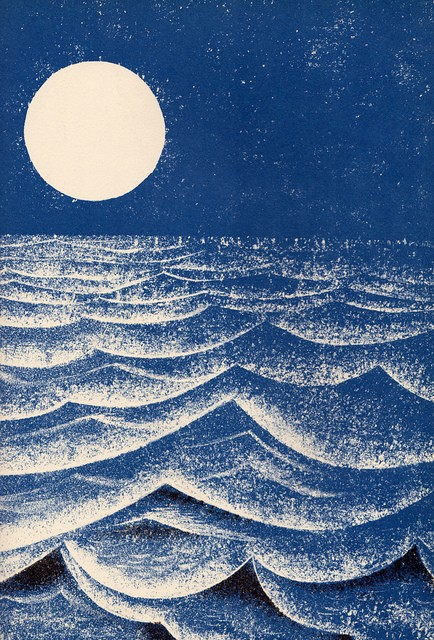 Look at the Moon - illustrated by Leonard Weisgard (434x640, 654Kb)