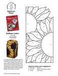  glass pattern 006 SunflowerLantern (540x700, 154Kb)