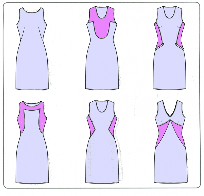 Моделирование лифа платья: дополнительные вытачки | Blogremaking блог о шитье