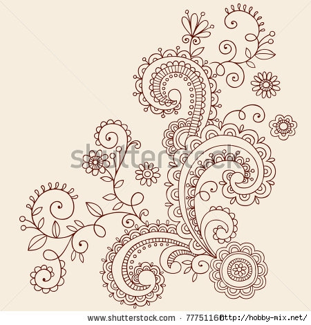 stock-vector-hand-drawn-henna-mehndi-paisley-doodle-flowers-and-vines-vector-illustration-design-elements-77751160 (450x470, 159Kb)