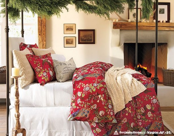 Beuatyfull-Christmas-Bedroom-Decorating-Ideas (582x455, 209Kb)