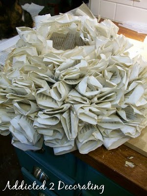how to make a book wreath 15 (300x400, 37Kb)