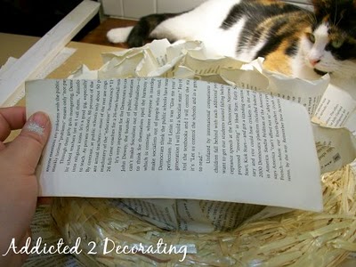how to make a book wreath 13 (400x300, 35Kb)