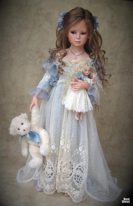 Авторские куклы из шерсти от Maggie Made Dolls