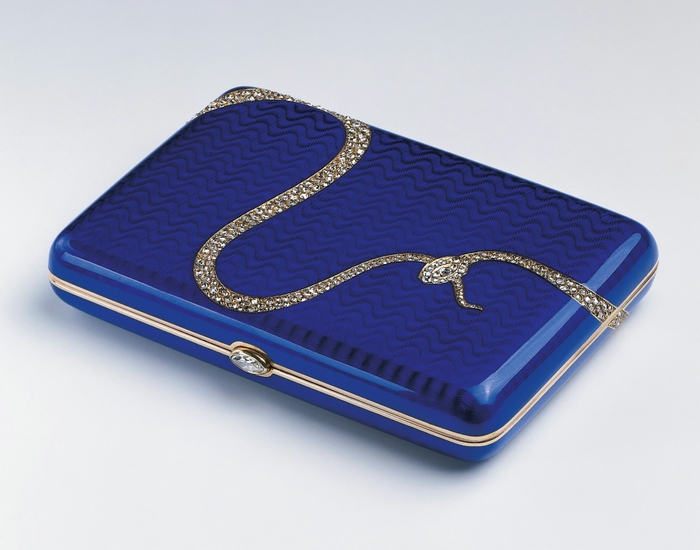 Cigarette case. Creator Fabergé. Creation Date 1908 (700x550, 210Kb)