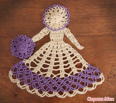 Clark's 262 Crinoline Lady in Crochet, Knitting and Crochet Pattern  Archive Wiki