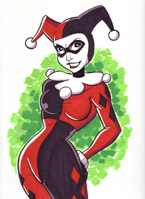harley_quinn_by_calslayton-d3jzrbb (508x700, 115Kb)