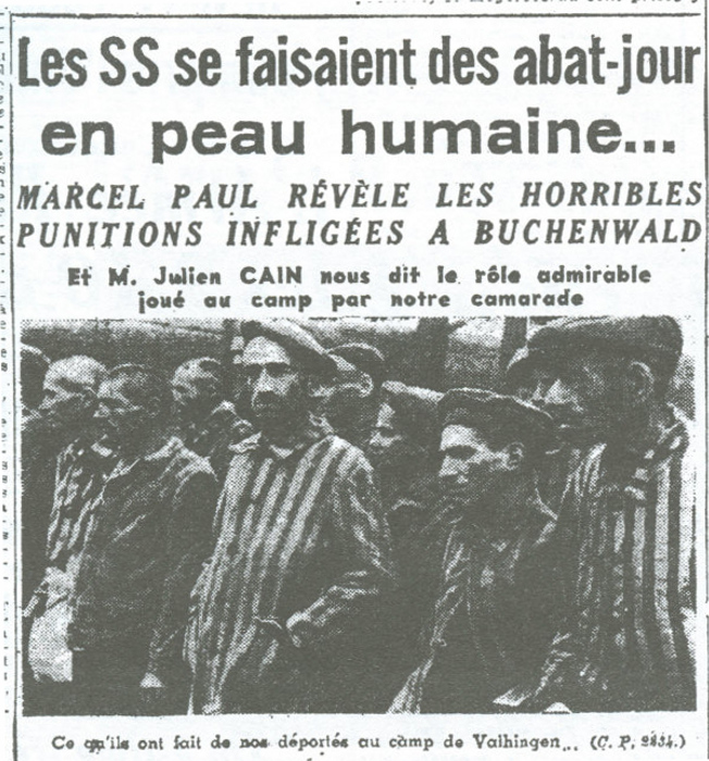 Les abat-jour en peau humaine./5046362_lhumanite_21avril45 (652x700, 267Kb)