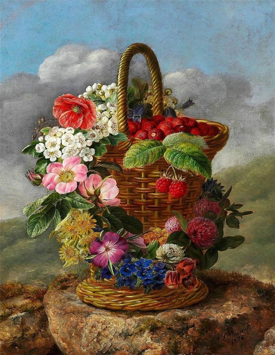 Johan Laurentz Jensen 1800-1856 - Danish painter - Tutt'Art@ (542x700, 355Kb)