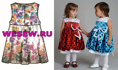Выкройки детских платьев от Burda – купить и скачать на уральские-газоны.рф