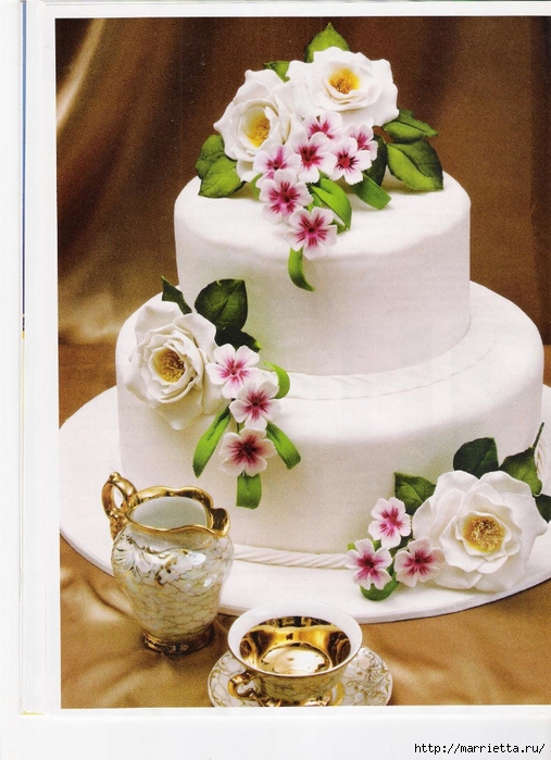 Торт из мастики своими руками: фото, мастер-класс. Как украсить торт мастикой: для детей, свадебный