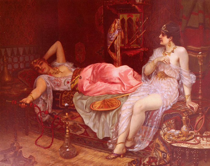 3623822_moritzstifteraustrianpainter18571905e28093intheharem (700x551, 144Kb)
