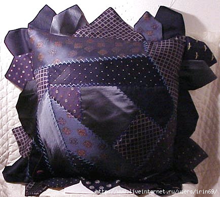 Necktie pillow (434x388, 99Kb)