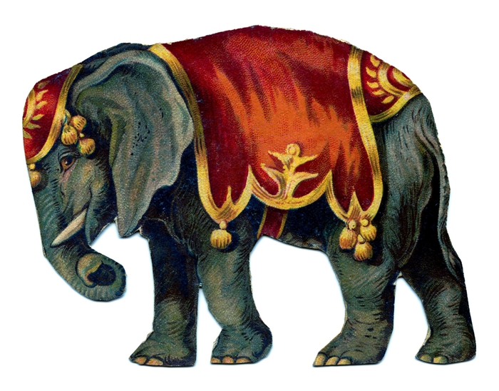 elephant vintage GraphicsFairy006b (700x548, 246Kb)