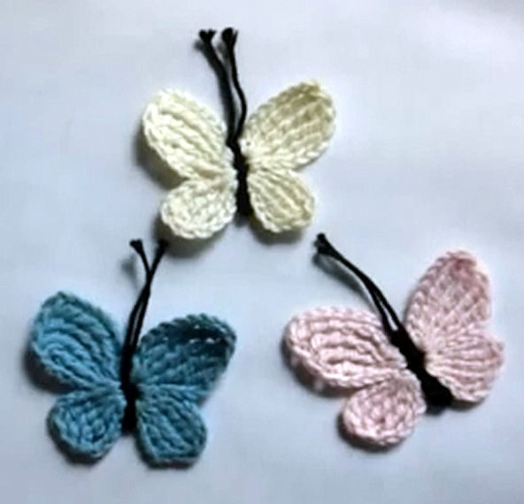 Красивый узор “Бабочки” (Вязание спицами) – Журнал Вдохновение Рукодельницы