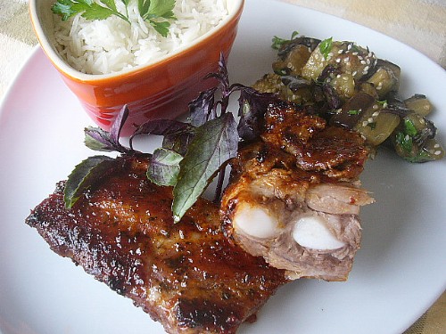 ribs in apricot glaze (500x375, 75Kb)