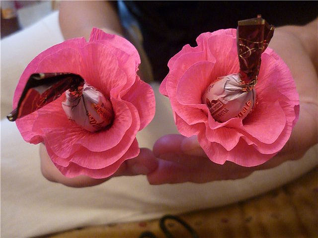 15 способов сделать красивый букет из конфет своими руками