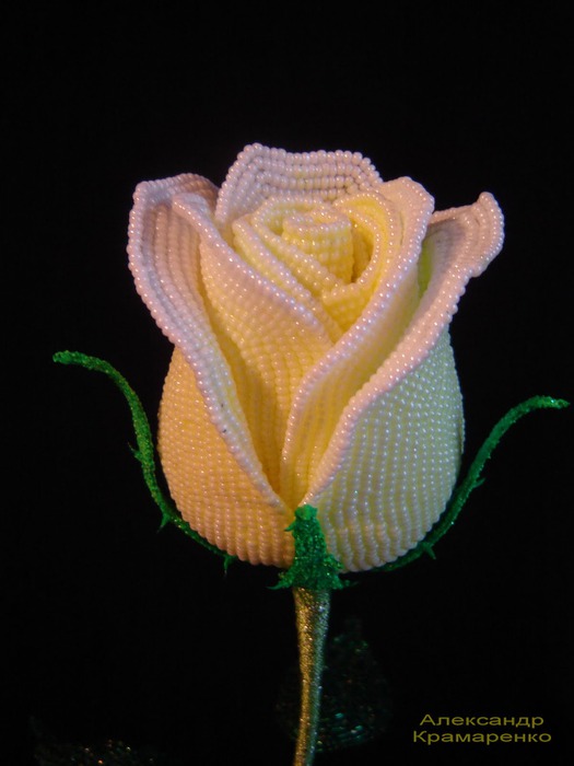 Набор для изготовления цветка из бисера Клевер 