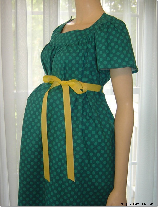Платье для беременных своими руками: простые выкройки, греческое, сарафан, футляр и трапеция