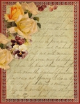  Yellow roses and pansies ~ pretty paper ~ lilac-n-lavender (540x700, 322Kb)