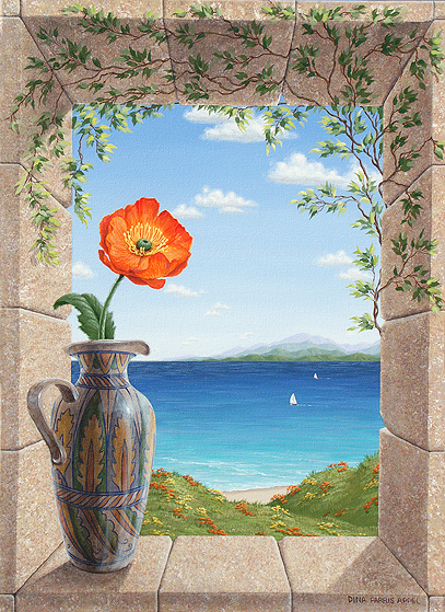 Dina Farris Appel. idyllic_poppy (407x559, 369Kb)