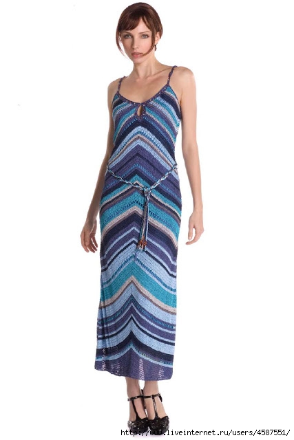 chevron blue spectrum dress (427x640, 100Kb)