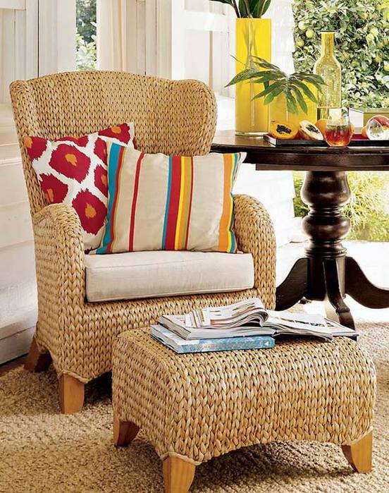 Плетеная мебель для дома
