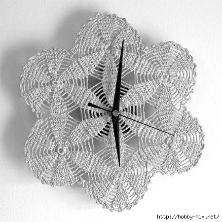 silver-crochet-wall-clock (450x450, 117Kb)
