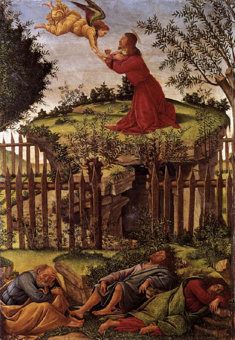13 Sandro Botticelli (14451510)  Agony in the Garden (485x700, 486Kb)