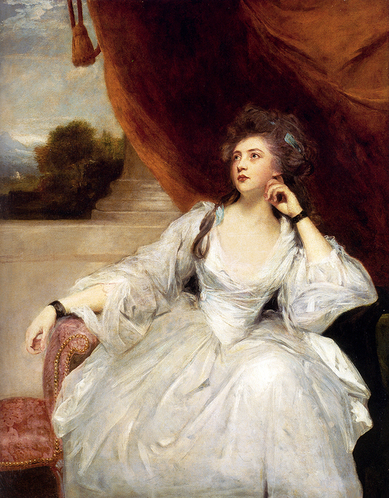 Portrait Of Mrs Stanhope (546x700, 551Kb)